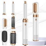 Airbrush Haarstyler 6 in 1 Hairstyler MogaWave Airstyler mit Warmluftbürste, Föhnbürste,...
