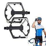Pedale für Radfahren, Aluminiumlegierung, DU-Lager, Reitzubehör, Mountainbike-Pedal für Reisen,...