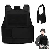 Udbrud Taktische Weste, Weste Einstellbar Einsatzweste Stichfeste Unterziehwest Tactical Vest CS...