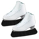 Xmart 1 Paar Kufenschoner Schlittschuhe Elastische Schlittschuhschoner Superfeine Faser...