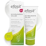 efasit Schrundensalbe - Fußcreme für rissige Fersen und Schrunden, Schrundensalbe Füße wirkt ab...