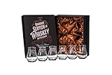 Whiskey, Scotch, Bourbon Professionelle Tasting und Nosing Gläser | 6er Set | 100 ml Kristall...