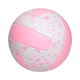 Outdoor-Volleyball, weicher Volleyball, Größe 5, bequem zu bedienen, Standard-Trainerball für...