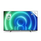 PHILIPS 55PUS7506/12 55 Zoll (139cm) Fernseher 4K LED TV | UHD & HDR10+ | Dolby Vision & Dolby Atmos...