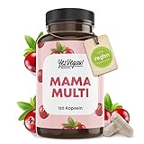 Mama Multi (120 Kapseln für 4 Monate) 3-in-1: Kinderwunsch Tabletten, Schwangerschaftsvitamine und...
