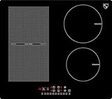 K&H 4 Zonen FLEX Zone Induktionskochfeld 59cm Autark Eingebaut IN-6804HF