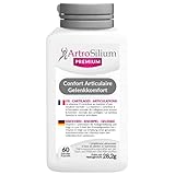 Artrosilium Premium 60 Kapseln - Gelenkkomplex: Silizium + Vitamin D3 + Vitamin C + Pflanzenkomplex...
