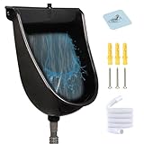 Urinale für Männer verschüttete wasserfreies wasserfreies Garagen Urinal mit 59 '' Schlauch...