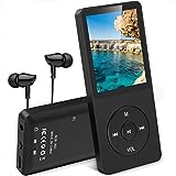 AGPTEK MP3 Player, 8GB verlustfrei MP3 mit 1,8 Zoll Bildschirm, 70 Stunden tragbare Musik Player mit...