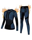 MeetHoo Skiunterwäsche Damen & Thermounterwäsche Damen, Schweißabsorbierend, Hautfreundlich,...