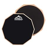 EASTROCK Schlagzeug-Übungspad,Übungs Drum Pad mit Leisen Drum-Pads Snare Übungs Drum Pad mit Drum...