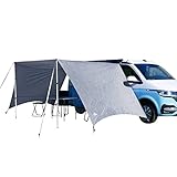 yourGEAR Tropea Motorhome Tarp mit Seitenwänden, wasserdichtes Bulli Sonnensegel mit UV 50+ Schutz...