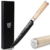 YOUSUNLONG Sashimi-Sushi-Messer 8 Zoll Yanagiba-Messer - Japanischer High Carbon AUS8 Stahl mit...