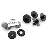kh Teile Fußmatten Befestigung + Druckknopf Bodenhalter 12x Clips Ösen Rund Klipse Automatten...