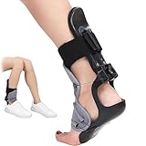 MObyat Knöchel-Fuß-Orthese, Fußheberschiene, 3-stufig Verstellbar, Mit Einstellknopf, Leicht An-...