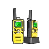 Professionelle Walkie Talkie für Erwachsene, Wiederaufladbare Langstrecken Funkgerät Lizenzfrei 36...