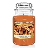 Yankee Candle Duftkerze im Glas (groß) | Cinnamon Stick | Kerze mit langer Brenndauer bis zu 150...