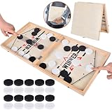 Aragallant Sling Puck Spiel, Tischhockey Brettspiel Großes Hockey Brettspielzeug, Katapult...