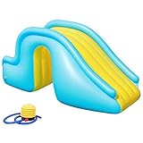 Hopowa Aufblasbare Rutsche Schritt, Schwimmbad Aufblasbare Wasserrutsche Breitere Schritte Lustige...