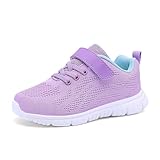 Qciplr Turnschuhe Jungen Mädchen Sportschuhe Laufschuhe Mesh Atmungsaktiv Hallenschuhe Tennisschuhe...