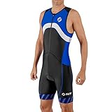 SLS3 Triathlon Einteiler Herren | FX Trisuit | 2 Taschen | Wettkampf | Frontreißverschluss |...