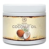 Kokosöl 500ml - Cocos Nucifera - Indonesien - Kaltgepresst - Rein & Natürlich - Kokosnussöl -...