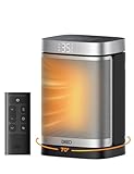 Dreo Heizlüfter Energiesparend Klein, 1500W Heizung Elektrisch mit Thermostat, 70° Oszillierend...