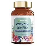 Q10 Kapseln Hochdosiert, 120x mit 500mg Coenzym Q10 Pro Kapsel, Hochwertiges Vegan aus Fermentation...
