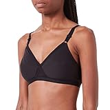 Nur Die Komfort BH bügelloser Softcup-BH Bra weich bequem mit Spitze Kreuzschnitt-Technologie für...