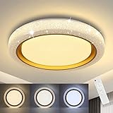 ZMH Deckenlampe Led Deckenleuchte Dimmbar Wohnzimmer - 46W Wohnzimmerlampe Modern Schlafzimmerlampe...