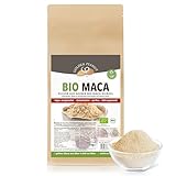 GOLDEN PEANUT Maca Pulver 1 kg, Bio Maca aus Peru, abgefüllt in Deutschland, Rohkost ohne Zusätze,...