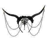 FOLODA Augenfangen Stirnbänder Halloween Kostüm Kopfbedeckung Kopfbedeckung Mit Blumenkette...