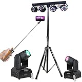 Ibiza - DJ-Fußlicht Boost-LIGHT70 Projektor Pro – 2 DMX Beam Ibiza LMH250-RC – Lautsprecher...