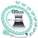 JLoibao Smart Hula Hoop Reifen Erwachsene Zum Abnehmen, 24-Stufiger Infinity Hula-Hoop (74-120cm)...