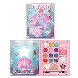 MockTota Schminkset Mädchen, Ungiftig und Abwaschbar Kinder Make-Up Set Mädchen, Karneval Schminke...