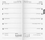 BRUNNEN Wochen-Ersatzkalendarium Modell 758 2024 1 Seite = 1 Woche Blattgröße 8,7 x 15,3 cm weiß
