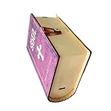 Kartenbox mit Bibelversen | Holzkiste mit Bibelversen für Emotionen und Gefühle | Tragbare...