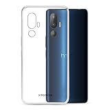 TPU Hülle passend für HTC U24 Pro Transparent Clear Case Schutz Handy Tasche Silikon mit mungoo...