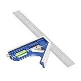 Kombinationswinkel 300mm, Winkelmesser, Winkelschmiege, Anschlagwinkel, Streichmaß,...
