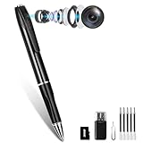 MAGENDARA Mini Kamera 1080P überwachung Kamera 32GB Tragbare kleine Stiftkamera Überwachungskamera...