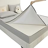 Matratzenschoner 180 x 200/120x200 aus Mikrofaser mit Reißverschluss, Spannbetttuch,...