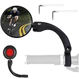 NIEEKRUN Fahrradspiegel für Lenker - 18-26MM, Homieway Fahrradspiegel für E-bike, HD 360° Drehbar...