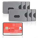 WallTrust RFID NFC Blocker Hartplastik Schutzhülle – Kartenschutzhülle für Kreditkarten Ausweis...