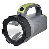EMOS - aufladbarer LED-Handscheinwerfer - 300lm, max. 370m - 2 Leuchtmodi - 30 Std. - mit...