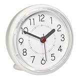 TFA Dostmann Analoge Badezimmer Uhr, 60.3055.02, für das Badezimmer, wasserabweisend, ohne Bohren...