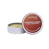 AMORELIE Care – Erotische Massagekerze Vanille & Sandelholz (43ml)