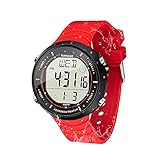 10 ATM Wasserdicht Sportuhr zum Schwimmen und Tauchen, mit den Funktionen Chronograph, Stoppuhr,...