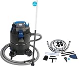 AquaForte Nass-/Trockensauger - 1400 w - Kunststoffbehälter - 35 l - 4 m Schlauch - Teich- und...