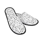 GALPADA 5 Paare Rutschfeste Atmungsaktive Hausschuhe aus Robustem Material mit Langlebiger Sohle und...
