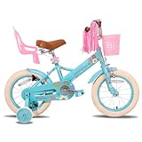 JOYSTAR Little Daisy 12 Zoll Kinderfahrrad für 2-4 Jahre Mädchen, Kleinkind Fahrrad Mit...